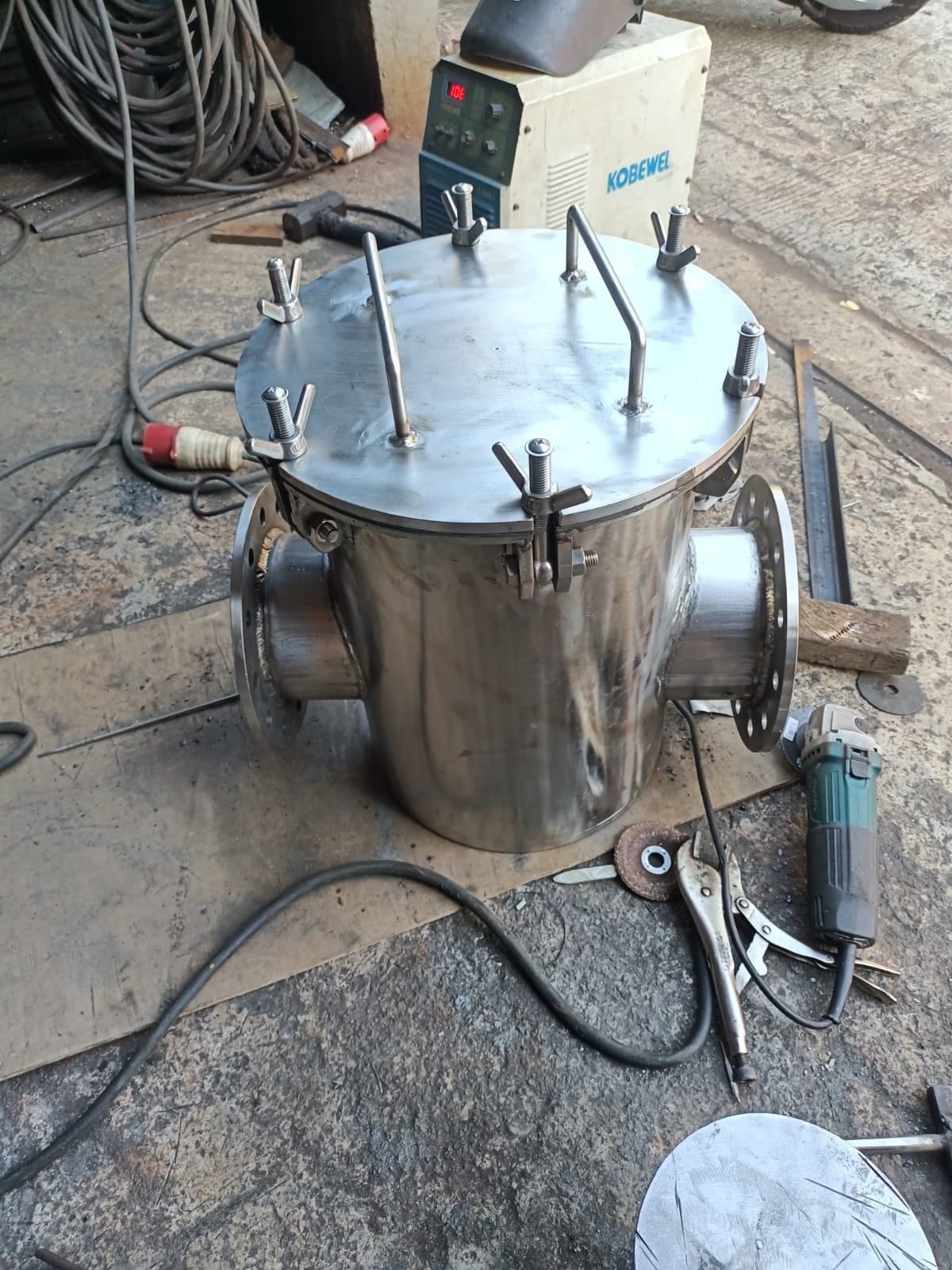 Stainless steel strainer Arutala Nusa Teknik Balikpapan